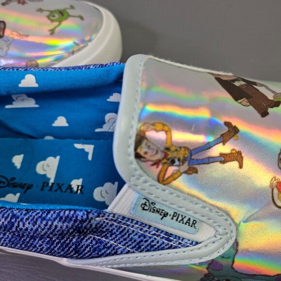 Disney Pixar Toy Story Holographic Slip-On Sneakers - Picture 11 of 11